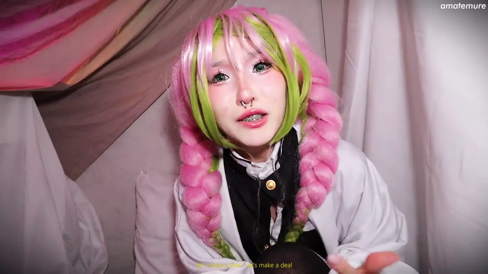 Mitsuri Cosplay – Cute Asian Slut Rough Fucked by Big Dick & Creampie