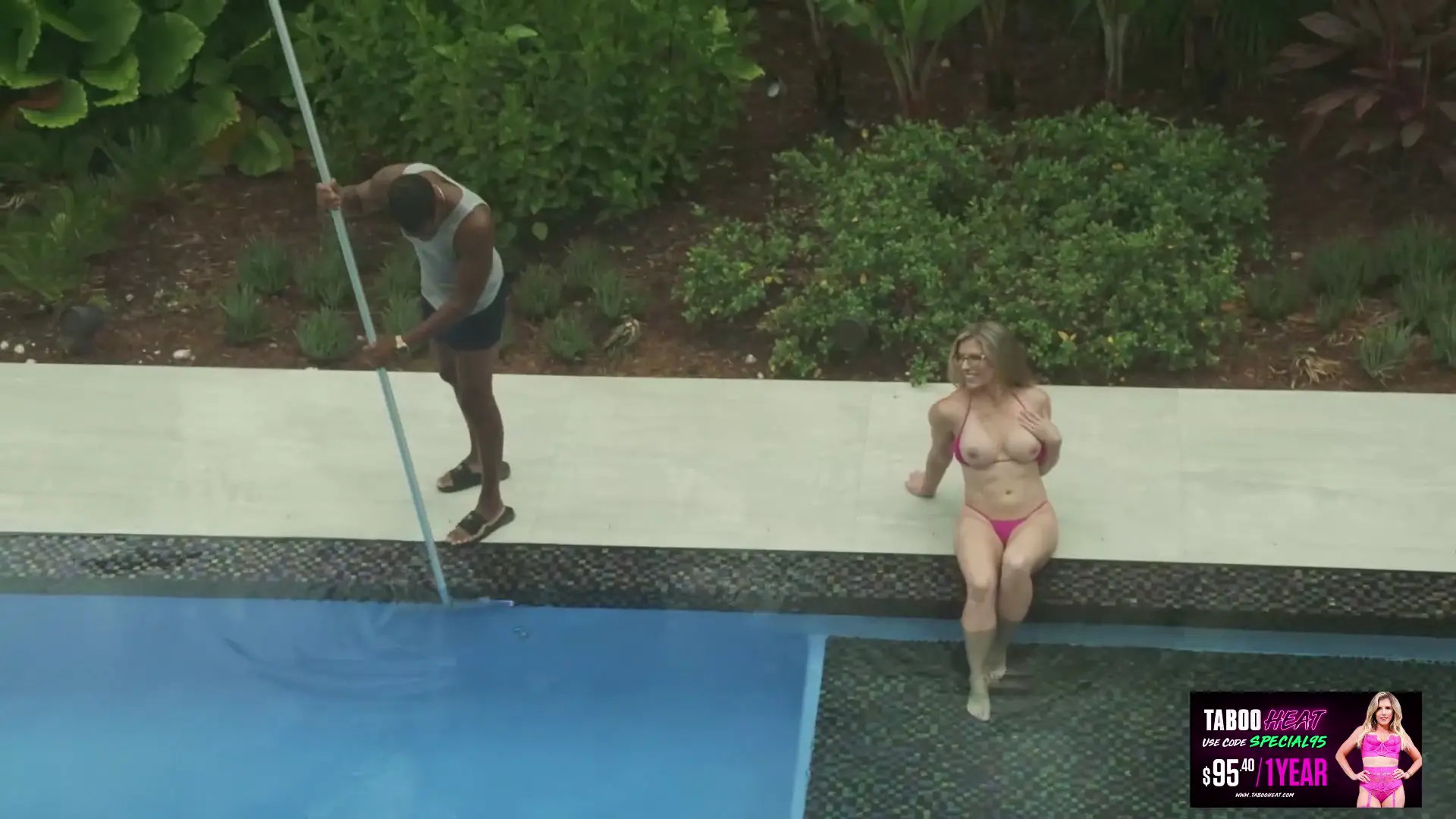 in Hot Cheating Step Mom Fucks the Pool Guy
