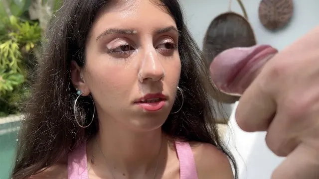 I Stopped Time and Fucked a Hot Tenant Girl in all Holes