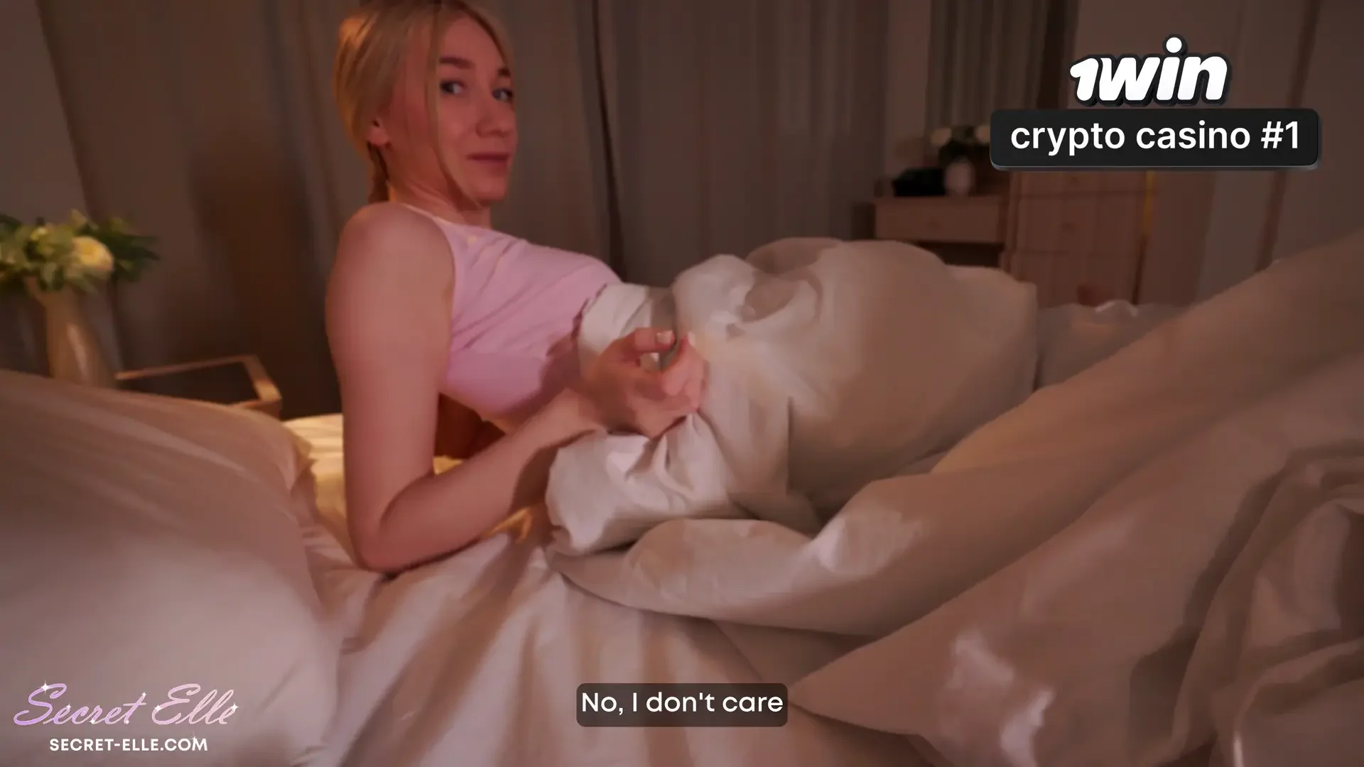 No Penetration: Stepsis Catches Me Jerking in Shared Bed! Rubs Clit on My Coc...