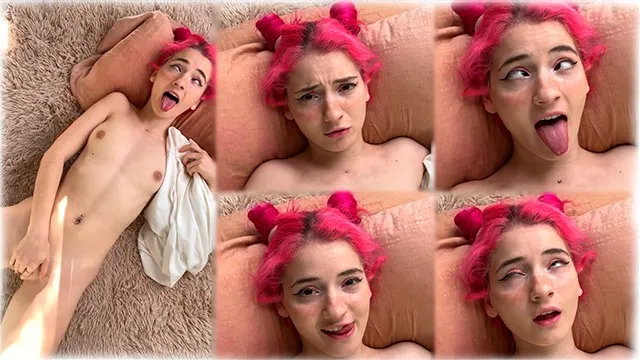 Cute Teen Plays with Her Pussy