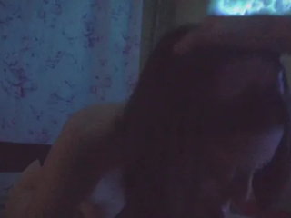 She Gives a Blowjob for the First Time on Camera