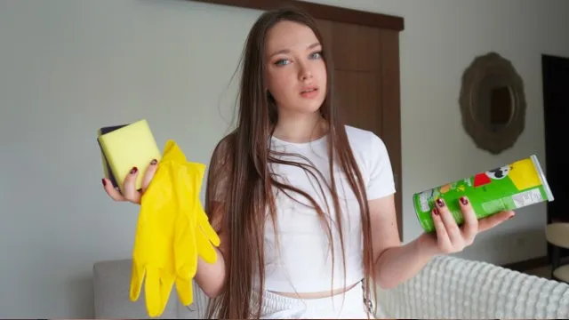 Young Stepmother Caught Stepson Making a Homemade Vagina. Handsome Hands