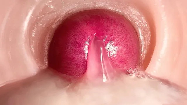 Close Up Camera in Pussy: Cum Inside Pussy Twice! Best Creampie in 4k with Gi...