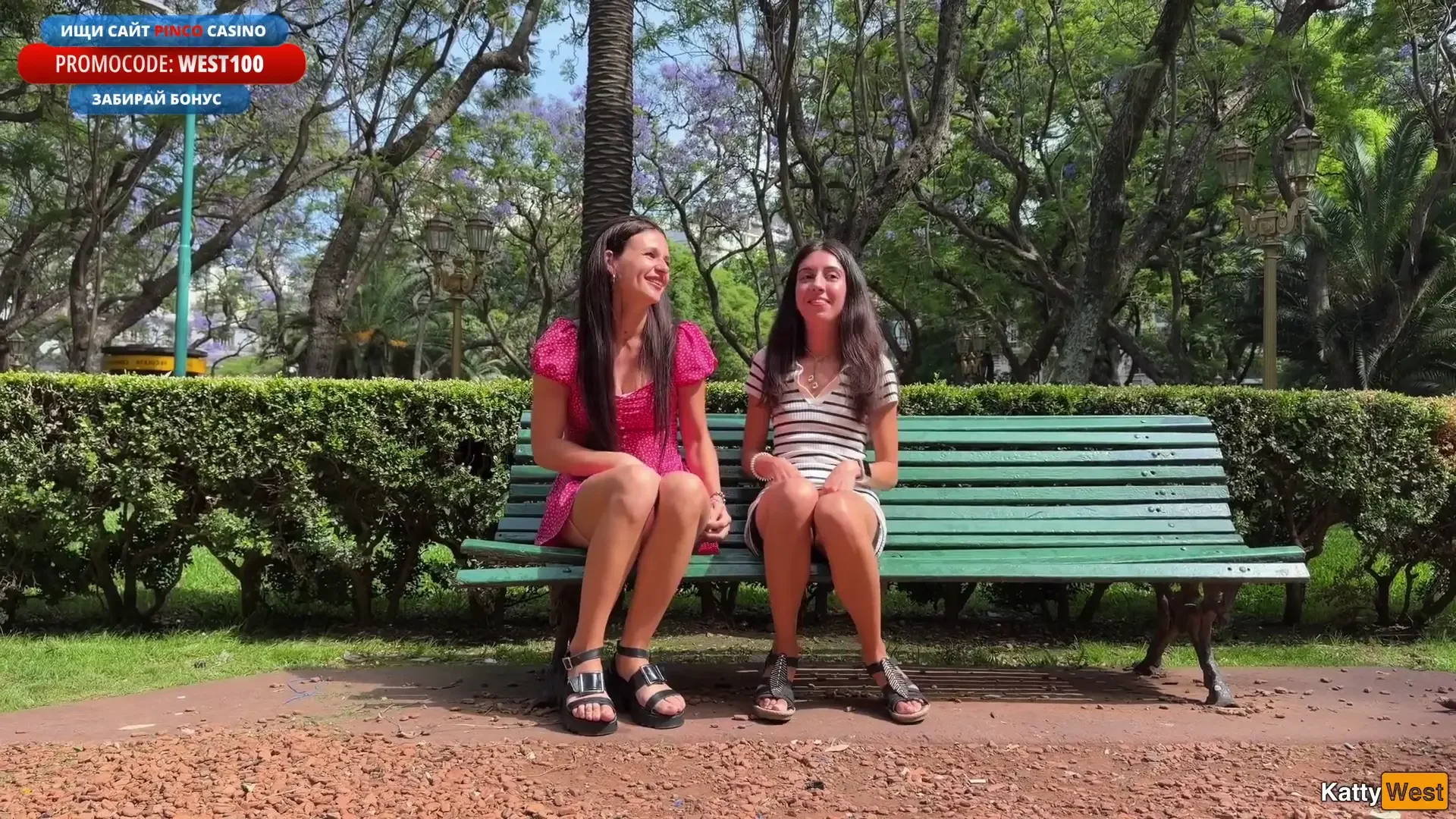 Panties Removed Before Strangers in Public Park