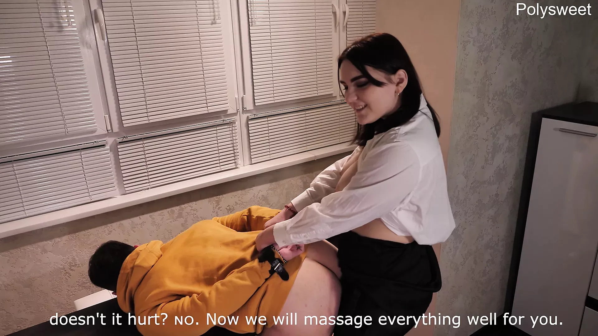 Girl Doctor Cured a Guy with a Prostate Massage