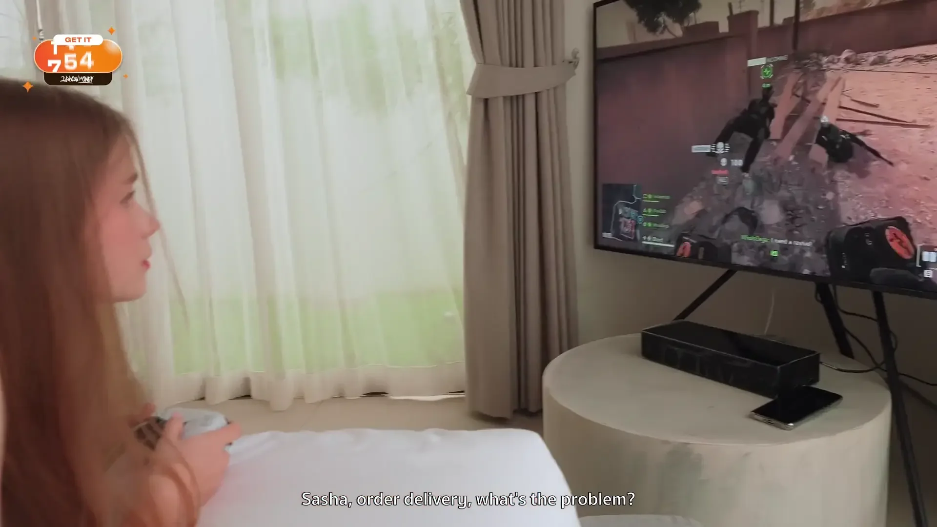 My Gamer Girl Didn’t Notice I Started Fucking Her Mid-bf6 Match! Cum in Mouth...