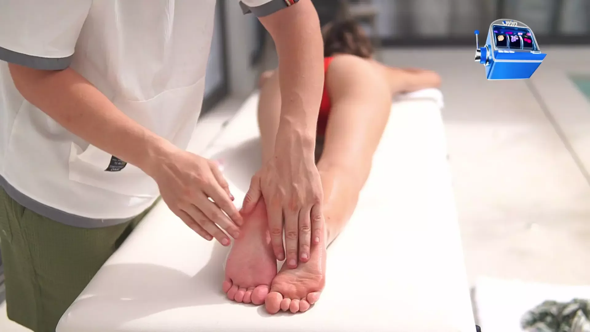 Skinny Asian gets Wrong Massage