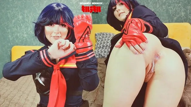 Ryuko Matoi Was Fucked by Naked Teacher in All Holes until Anal Creampie - Co...