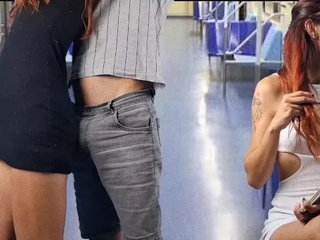 Sex on Real Public Transport!
