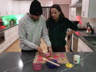 Making Christmas Cookies Sfw