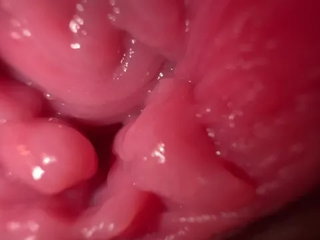 Close Up Wide Pussy Spreading and Dirty Talk