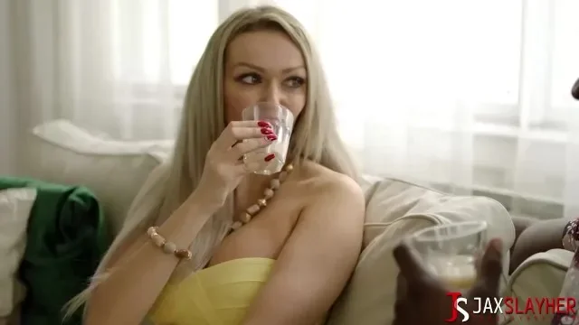 Blonde Milf Amber Jayne Moans from Jax Slayher Bbc