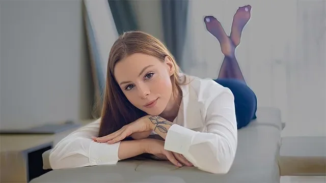Cum on My Feet and I’ll Tell the Director Everything! Nylon, Heels, Footjob, …