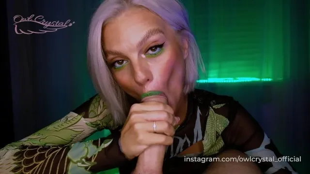 Slobbery Blowjob from Green Dragon