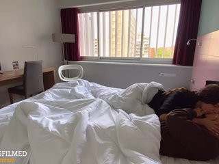 It was Our Last Day at the Hotel so We Let Our Neighbors Watch Us Fuck