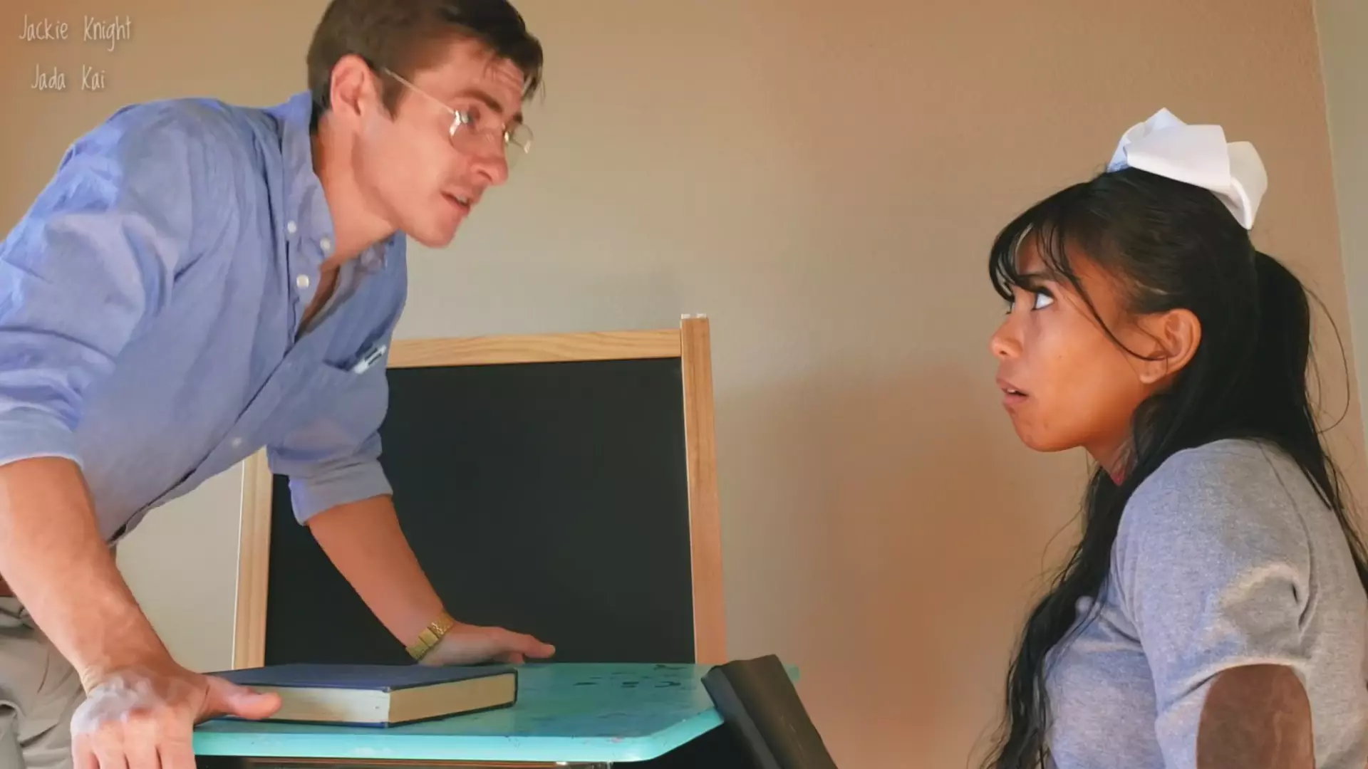 Cute Asian Schoolgirl Sucks Teacher's Cock