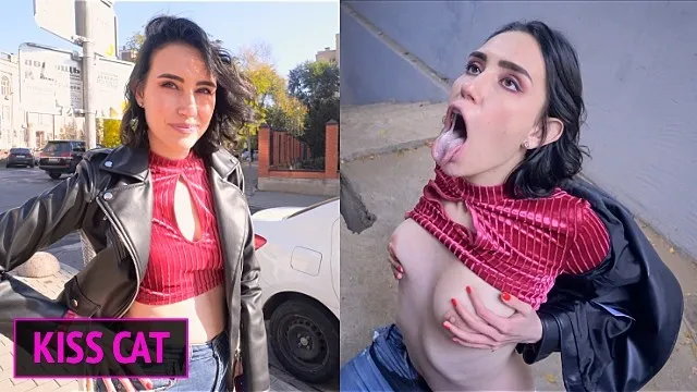 Cum on Me Like a Pornstar - Public Agent Pickup Student on the Street and Fucked