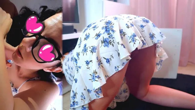 Lovely Stepmom is Stuck and Receives Anal Help from Stepson - She Begs for Cr...