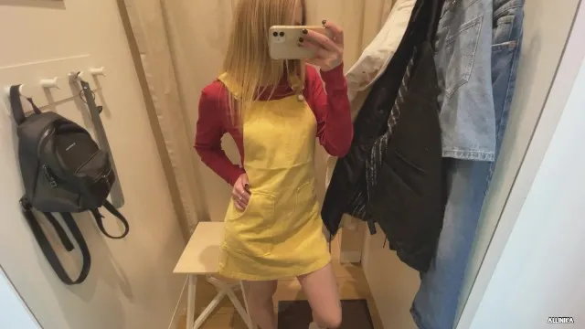 Didn't Buy Anything but Fucked in the Fitting Room.