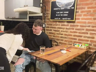 Big Ass Waitress Uses Her Client's Giant Cock by Accident. Cofla24cm Ft. Boot...