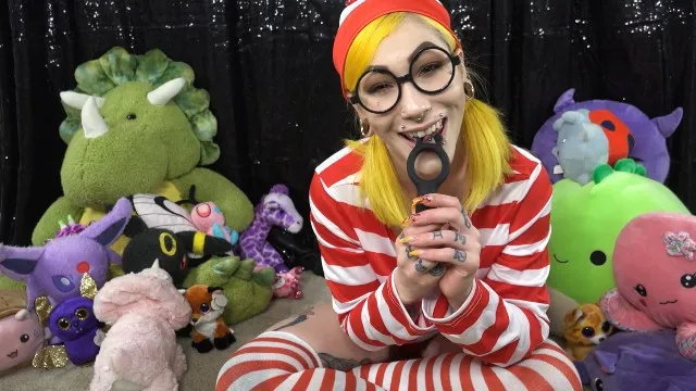 Vibrating Cock Ring JOI from Slightly Toys|Where's Waldo Cosplay