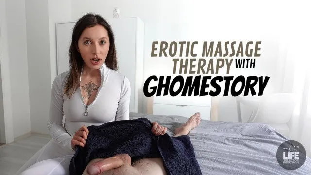 Erotic Massage and Sex in all Holes with Ghomestory