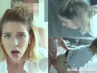 My Boss Came Twice on My Face when He Found Out that I'm a Pornstar