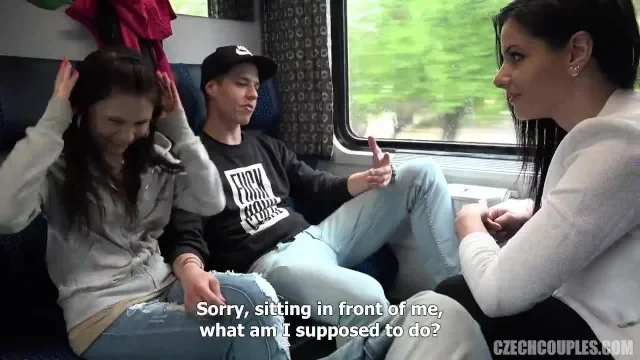 Follando En Tren