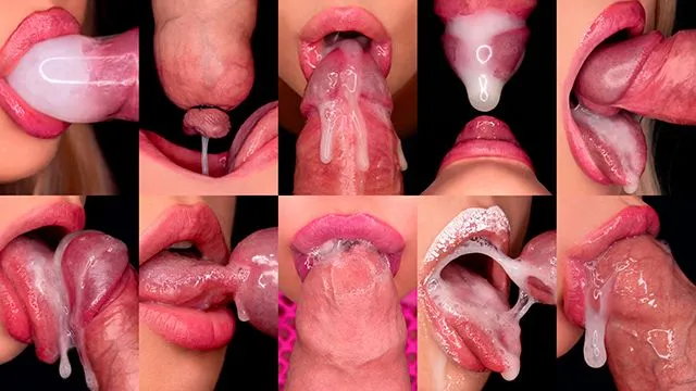 Close Up: Best Cum in Mouth Compilation! Hottest Cumshots for Sweetheartkiss!...