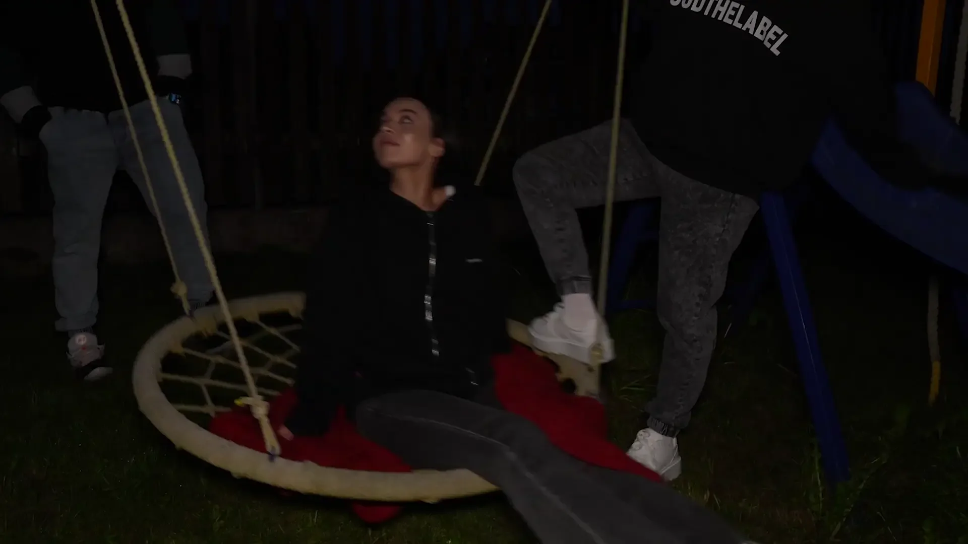 Outdoor Hardcore Gangbang with Anal and Cumshot