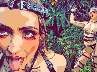 Secretcrush - Babe Craving Cock Dominates Tied Up Hunter During Apocalypse