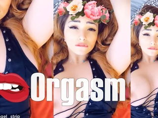 Beautiful Agony Orgasm Face Real Masturbation