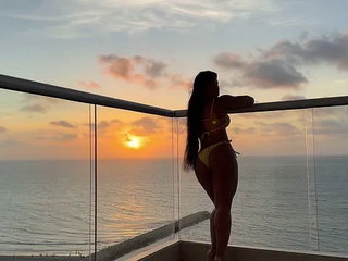 Pov Delicious Blowjob while Sunset Falls