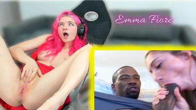 Tiktoker Reacciona a Porno Interracial