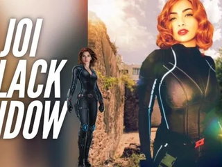 Black Widow Jerk off Instruction Joi - Punheta Guiada Cosplay