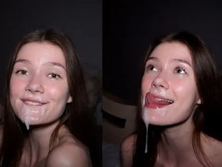Gorgeous Amateur Cutie Loves Rough Sex and Choking on Cum