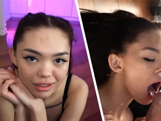 I got a Tattooed Asian Girl on My Huge Cock