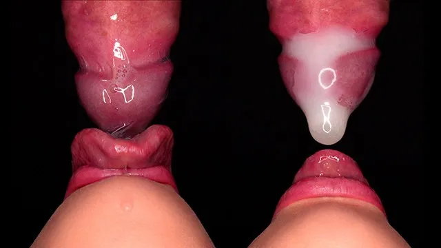 Close Up: Best Bottom View Condom Blowjob! She Broke the Condom and Starts Pl...