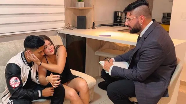Couples Therapy Ends with Psychologist Fucking Girl in Front of Her Boyfriend