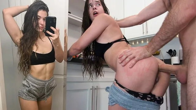 First Time Anal Leads to Multiple Anal Orgasms - Abbie Maley Ass Fucked by Ja...