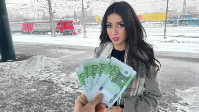 Public Agent - Offered a Girl from the Station to Undergo a Casting Right on ...